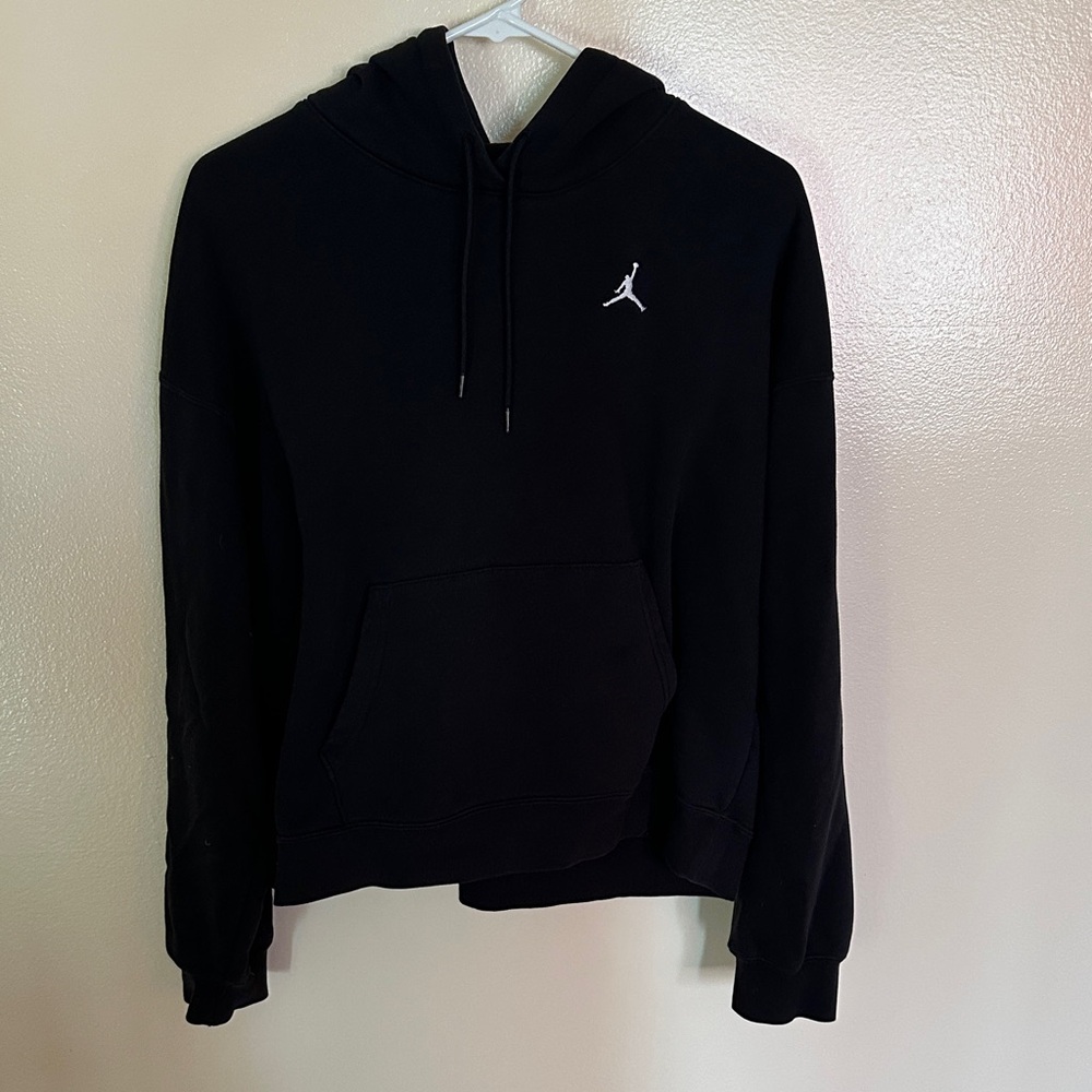 Jordan Black Men's Pullover Hoodie